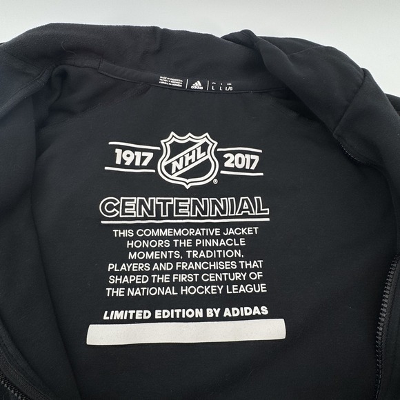 Adidas Jacket‎ Mens L Sweatshirt Hooded Centennial Phoenix Coyotes Hockey - Picture 6 of 14